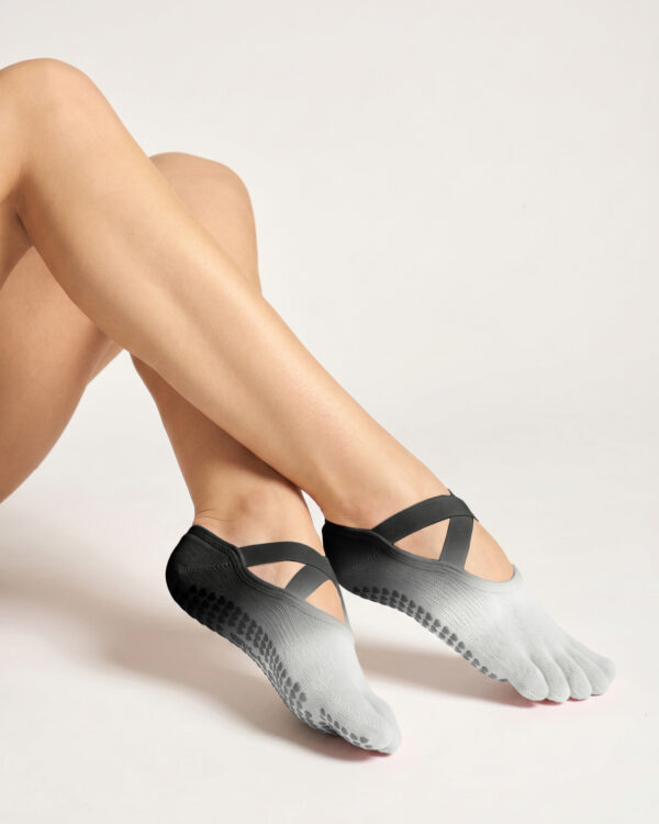 Шкарпетки Nordvik ZenStep — чорно-білі