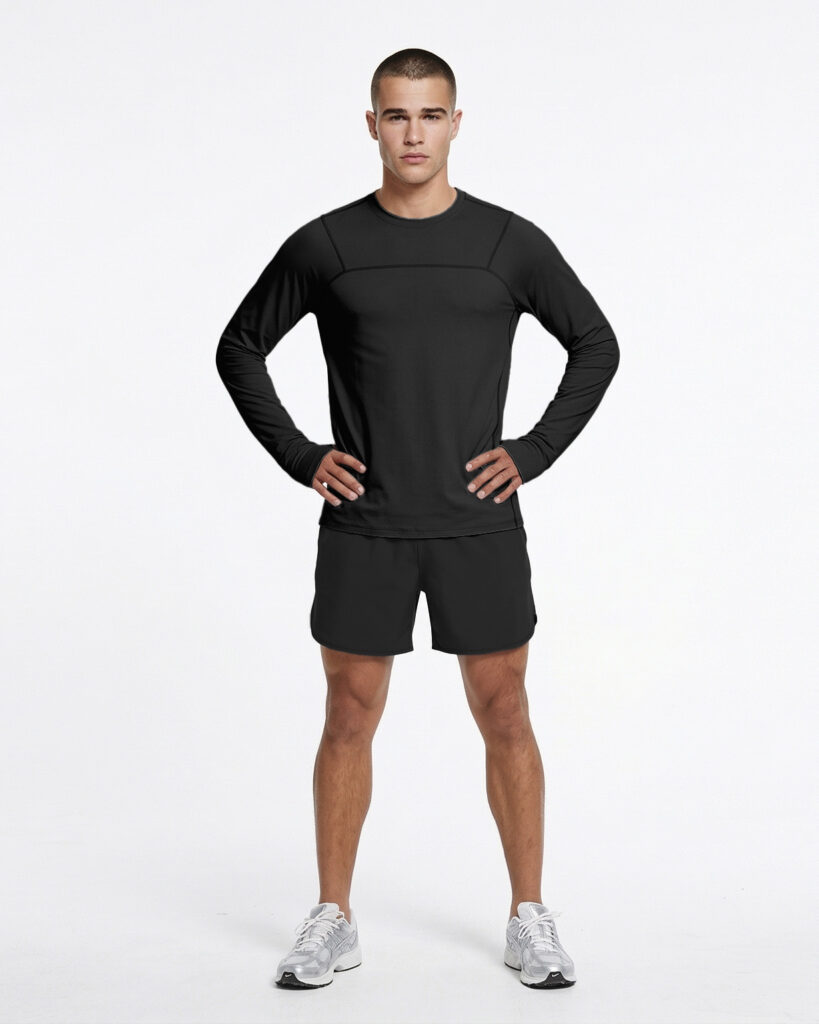Лонгслів Nordvik UV-Shield Pro — чорний