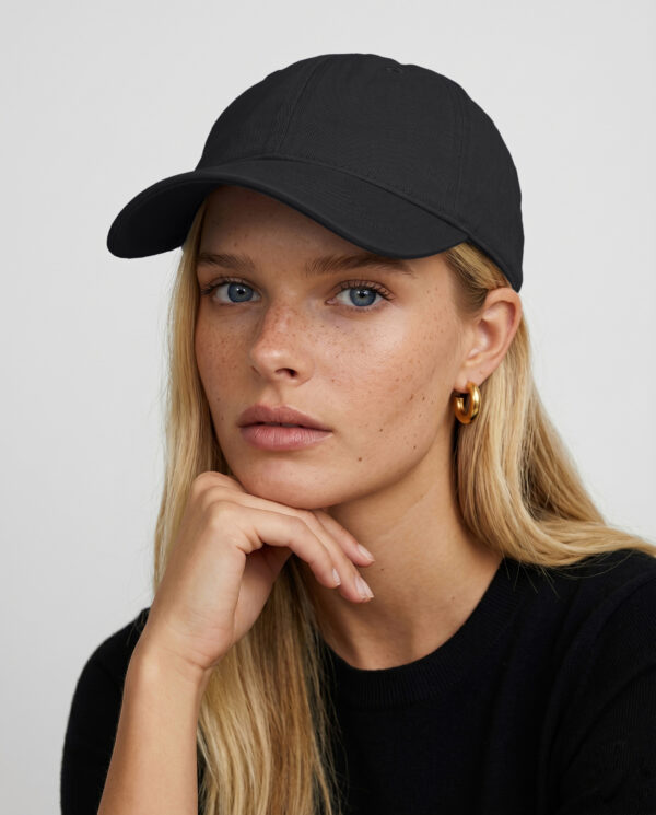 Бейсболка Nordvik Essential — чорна