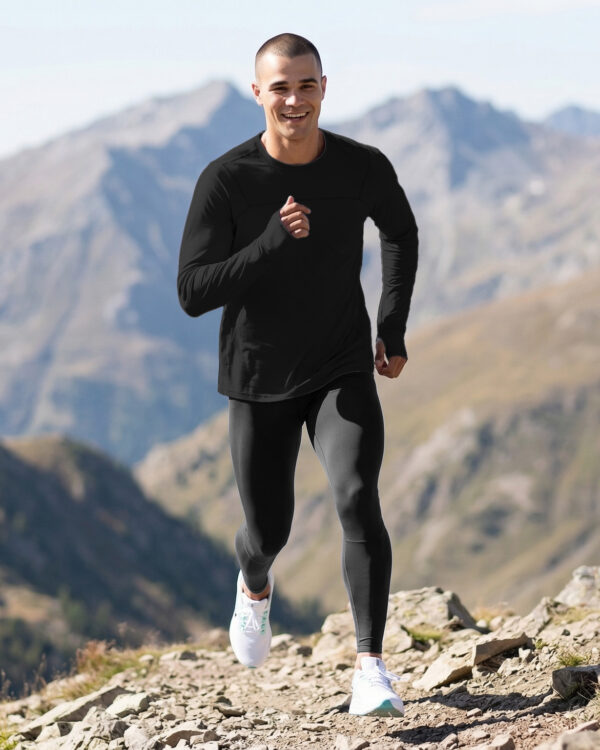 Лонгслів Nordvik UV-Shield Pro — чорний