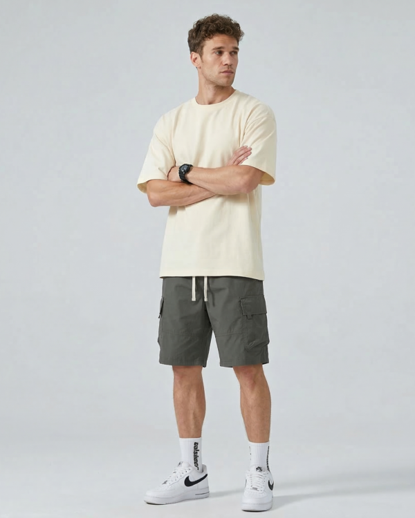Футболка Nordvik Heavy-Cotton — бежева