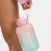 Спортивна пляшка для води Nordvik HydroPulse Gradient 1.7 л термостійка з трубочкою