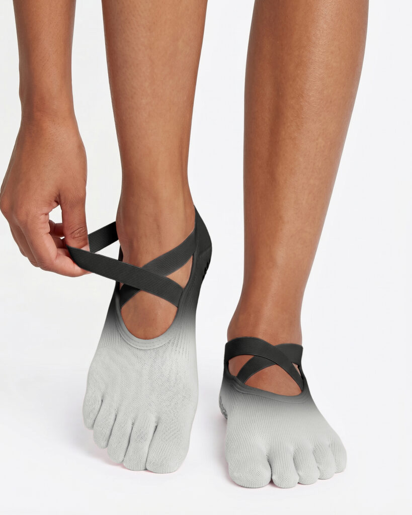 Шкарпетки Nordvik ZenStep — чорно-білі
