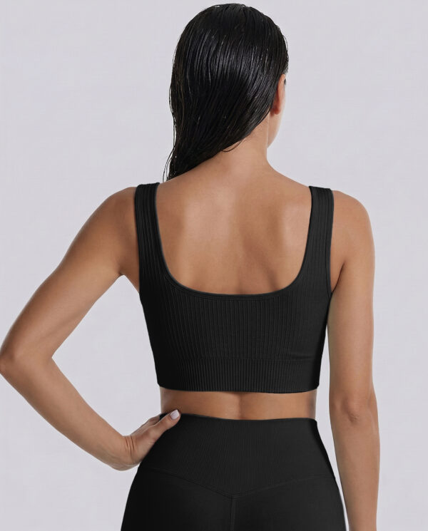 81853711083787_8b49bd9979 Топ Nordvik Ribbed-Motion Sculpt — чорний