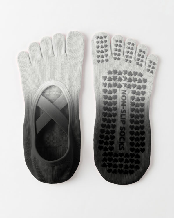 Шкарпетки Nordvik ZenStep — чорно-білі