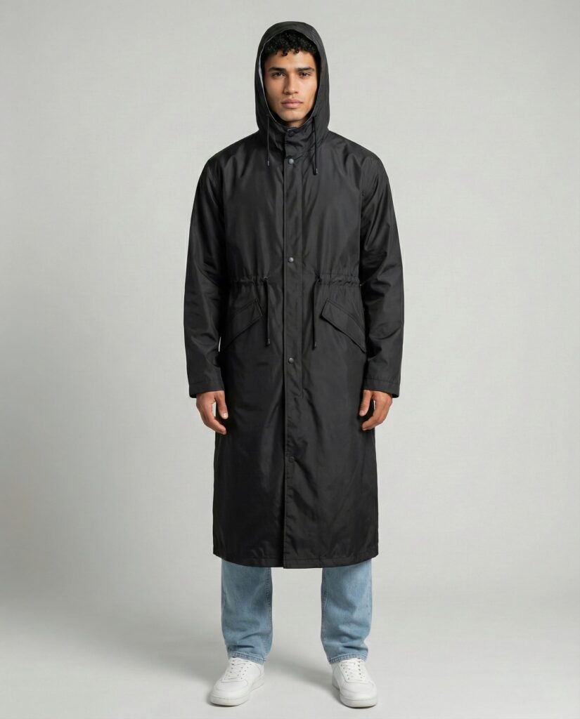 Плащ Nordvik Urban Storm — чорний