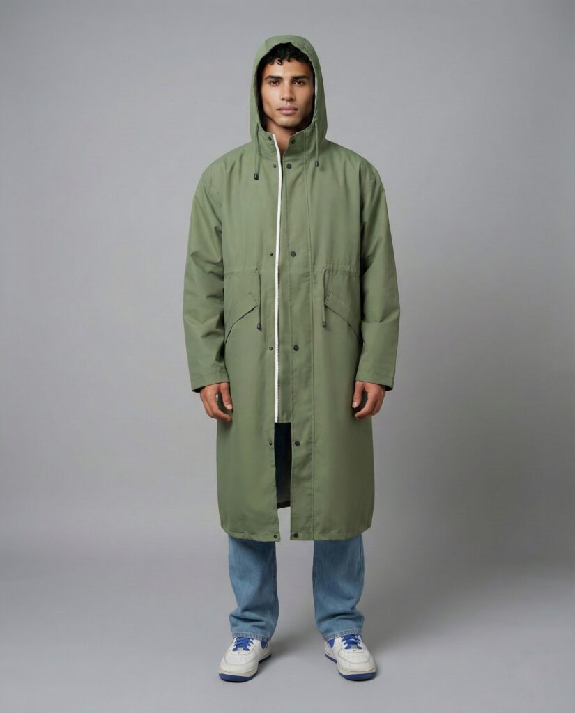 Плащ Nordvik Urban Storm — чорний