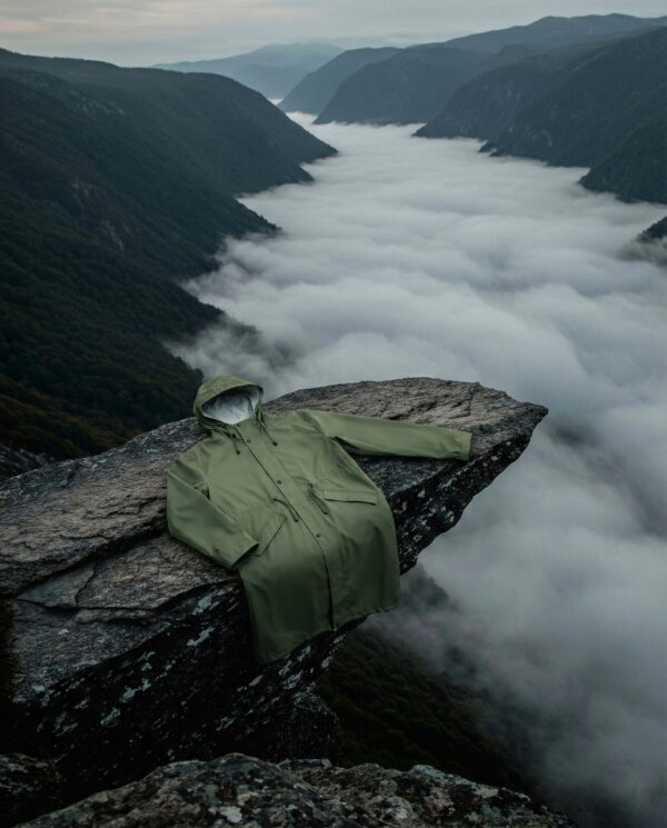 Плащ Nordvik Urban Storm — чорний