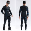 Термобілизна чоловіча Nordvik StormGuard Black-Grey комплект