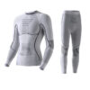 Термобілизна жіноча Nordvik ArcticSkin Merino Ultra Grey комплект з вовною меріноса