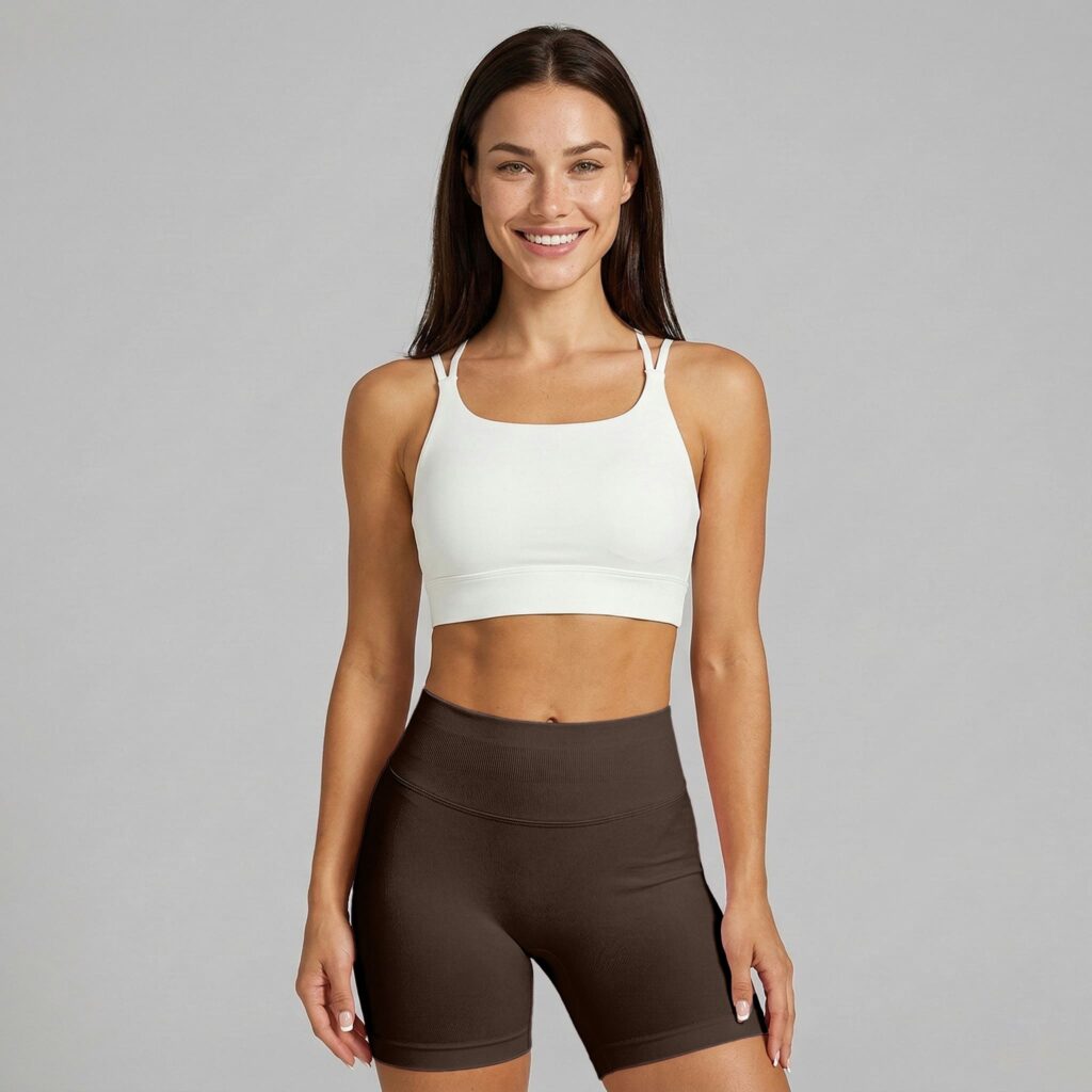 Шорти Nordvik AuraStride Peach-Sculpt — чорні