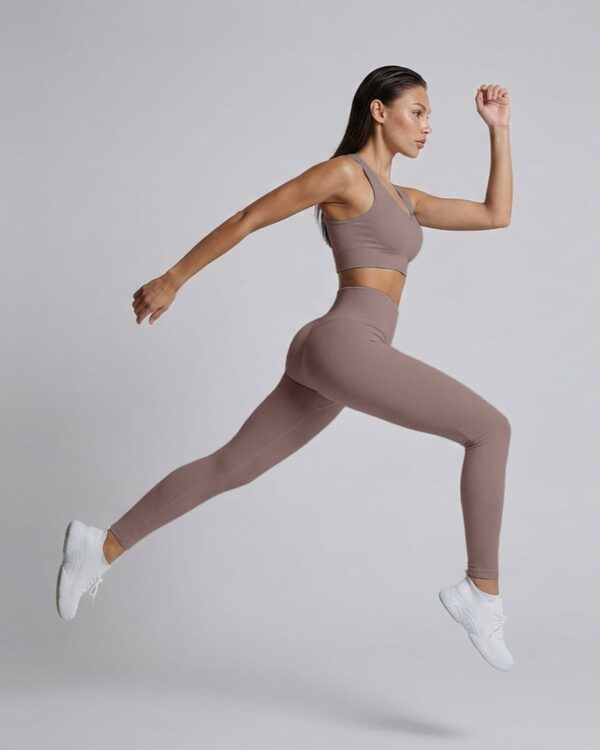 Легінси Nordvik Ribbed-Motion Sculpt — чорні