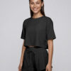 Шорти Nordvik AuraStride Double-Waist — чорні