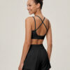 Шорти Nordvik AuraStride Double-Waist — чорні