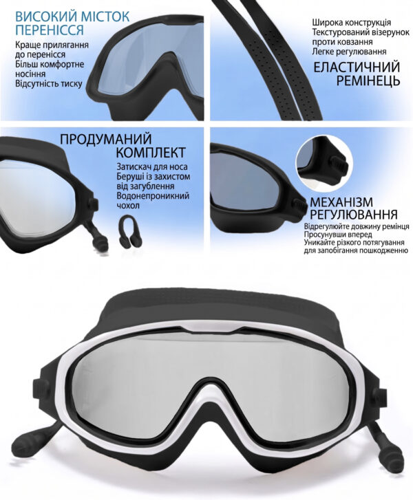 Окуляри HorizonPro чорні Окуляри Nordvik HorizonPro — чорні